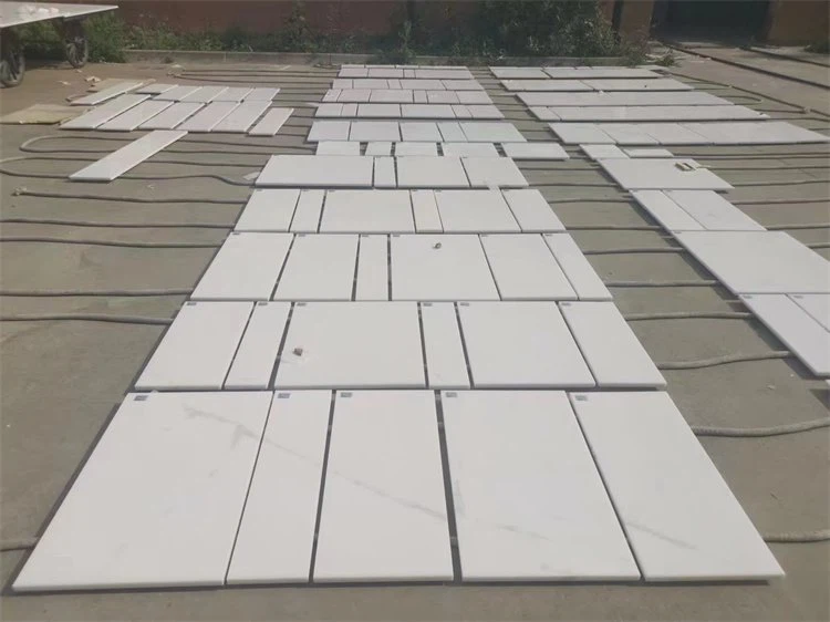 Lincoln White marble tiles