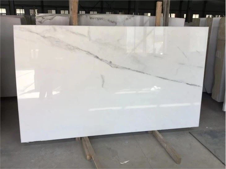 Tajikistan Lincoln White marble