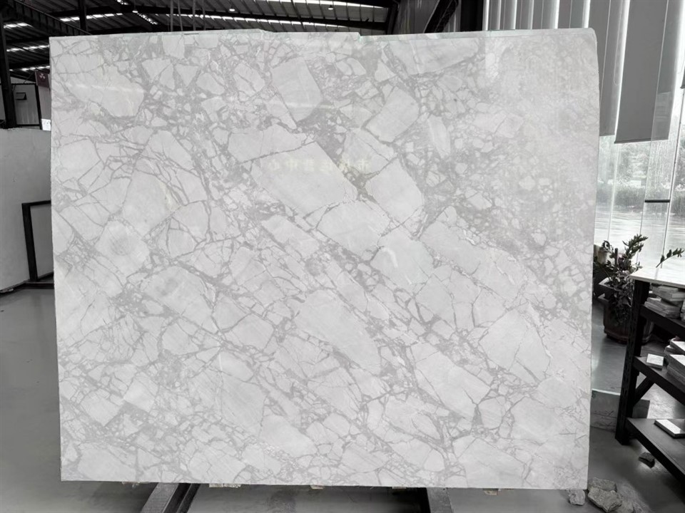 New Super White Marble Slab